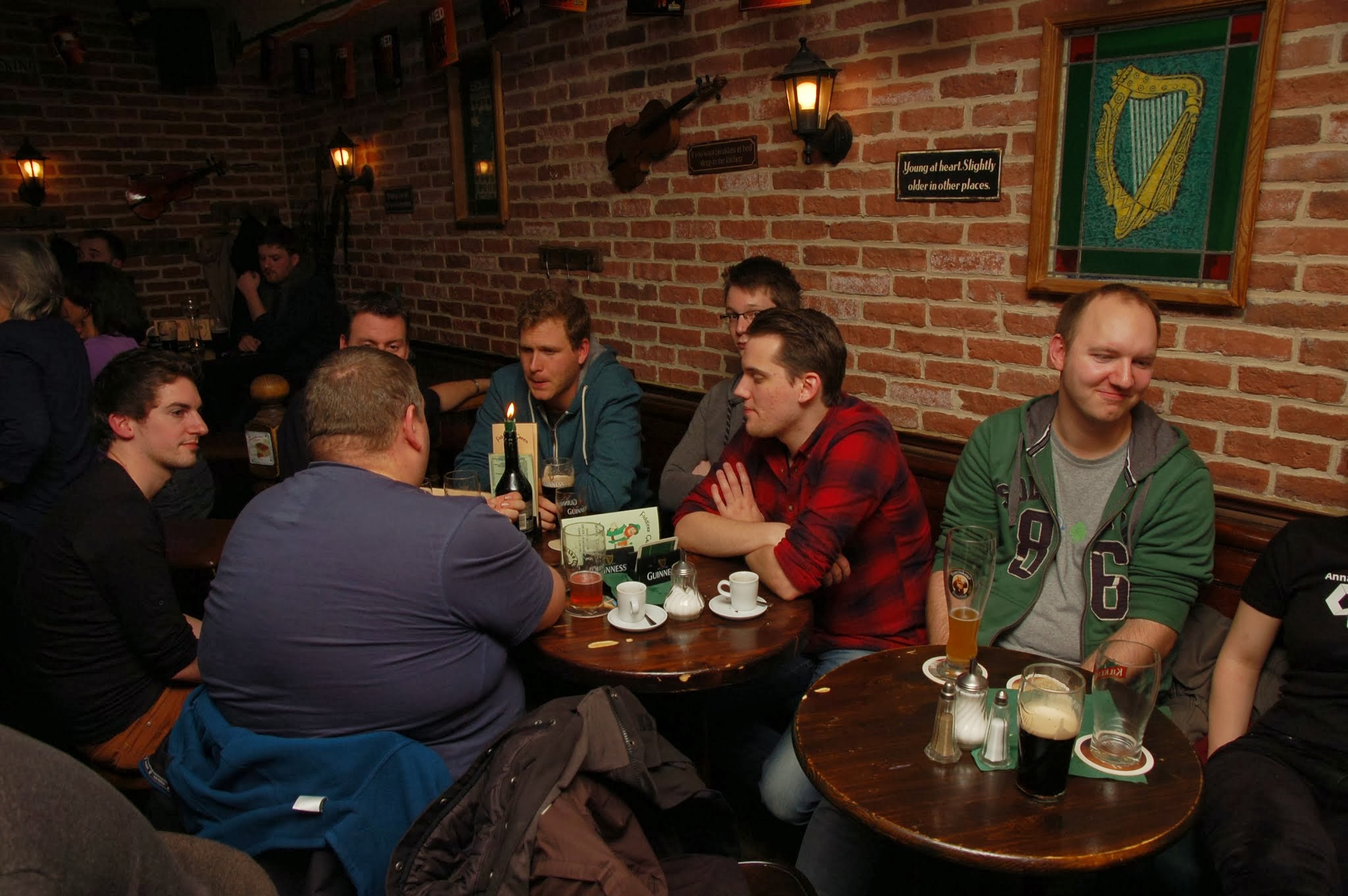 Preparty at Hackathon Oldeburg in February 2014