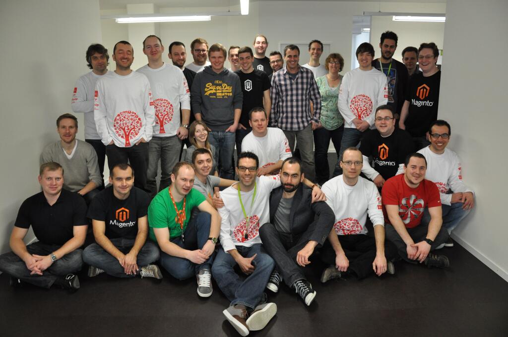 All attendees at the hackathon Zurich in March 2013